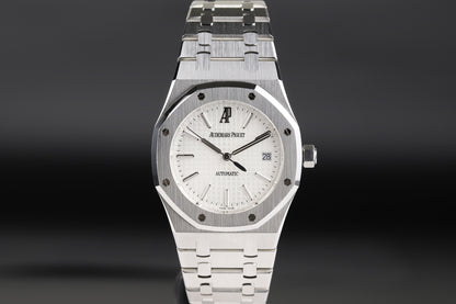 Audemars Piguet<br>15300ST Royal Oak White Dial