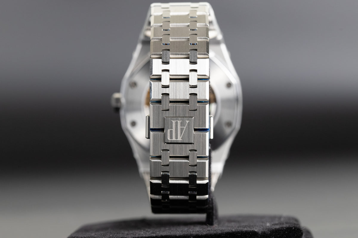 Audemars Piguet<br>15407ST Royal Oak Salmon Openworked
