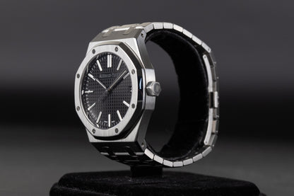 Audemars Piguet 15510ST Royal Oak Black Dial 50th Anniversary