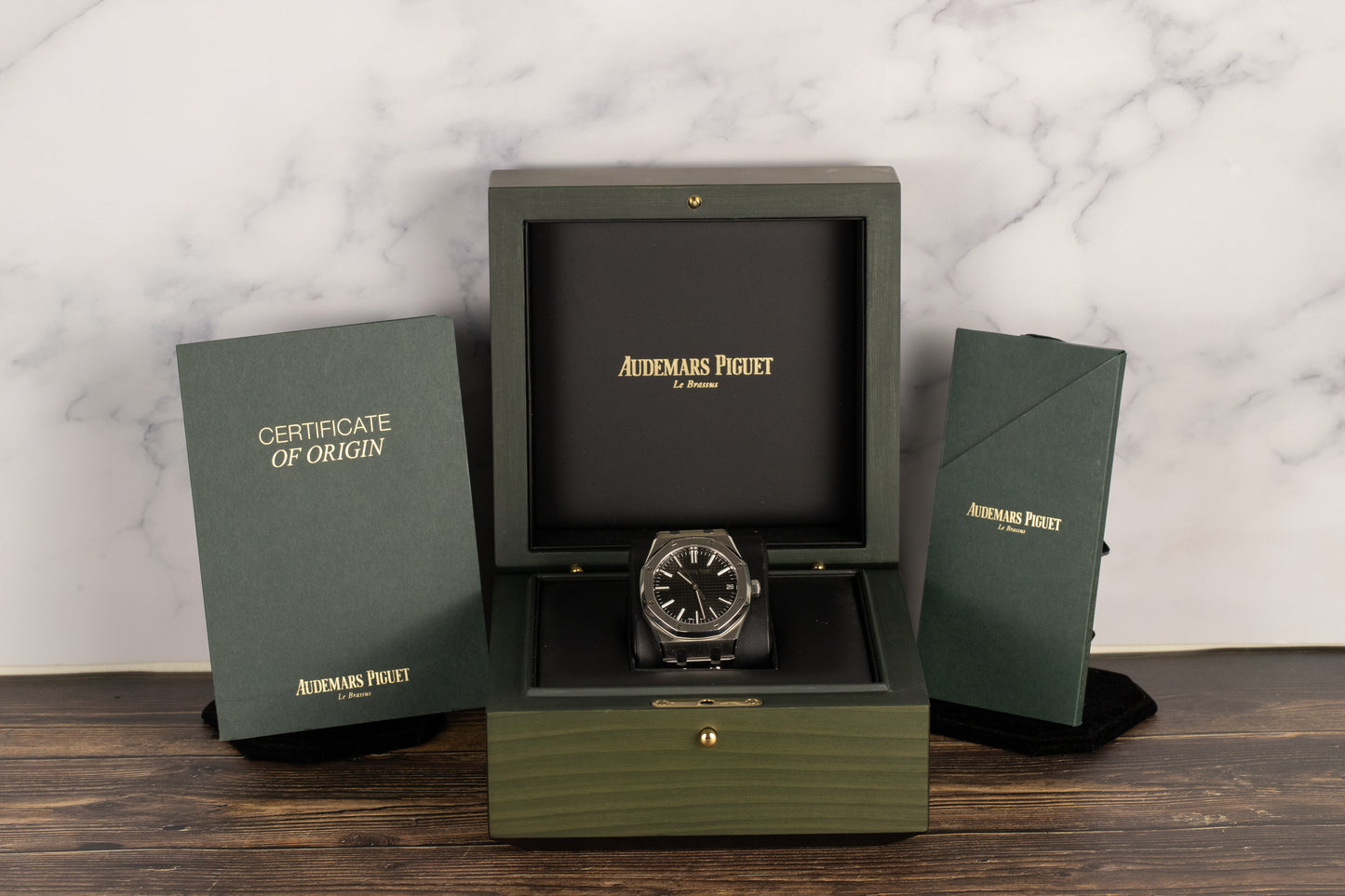 Audemars Piguet 15510ST Royal Oak Black Dial 50th Anniversary