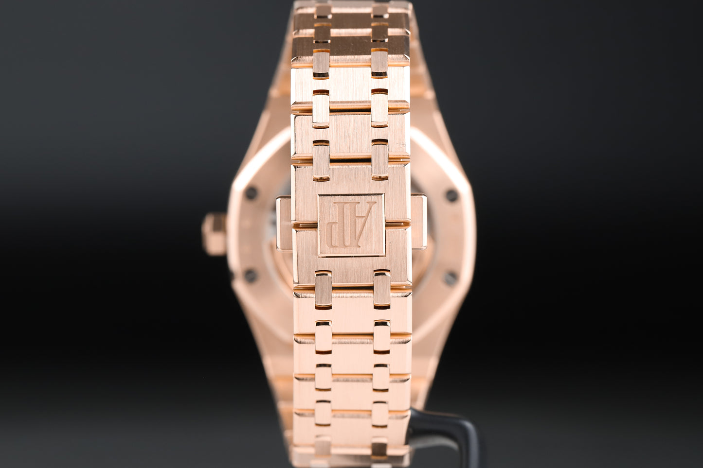 Audemars Piguet 15551OR Royal Oak Green Dial Diamond Bezel