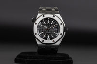 Audemars Piguet<br>15703ST Royal Oak Offshore Diver Black DIal