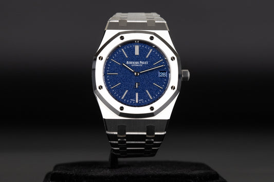 Audemars Piguet 16202BC Royal Oak Jumbo Tuscan Blue Dial