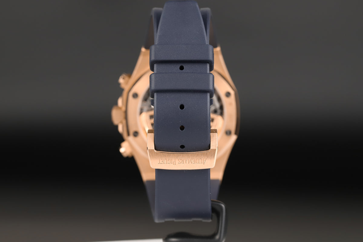Audemars Piguet<br>26240OR Royal Oak Chronograph Flyback Blue Dial "50th Anniversary"