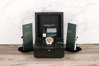 Audemars Piguet<br>26240OR Royal Oak Chronograph Flyback Blue Dial "50th Anniversary"