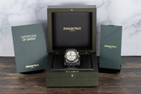 Audemars Piguet<br>26240ST Royal Oak Chronograph Flyback White Dial 50th Anniversary