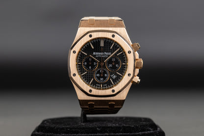 Audemars Piguet 26320OR Royal Oak Chronograph Black Dial