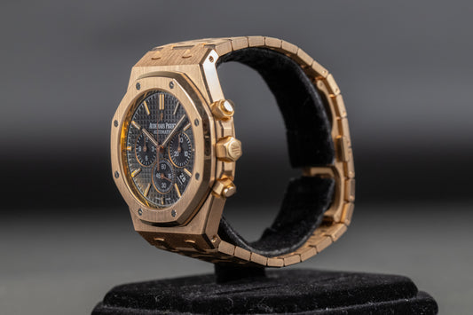 Audemars Piguet 26320OR Royal Oak Chronograph Black Dial