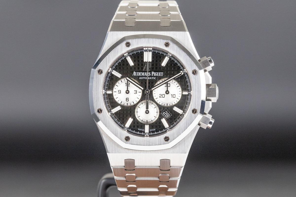 Audemars Piguet<br>26331ST Royal Oak Chronograph Black Dial