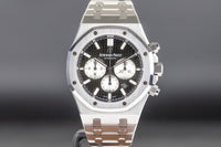 Audemars Piguet<br>26331ST Royal Oak Chronograph Black Dial
