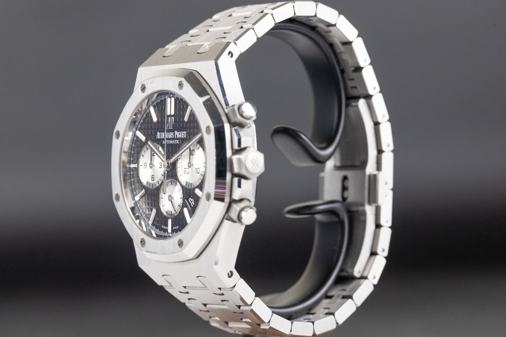 Audemars Piguet<br>26331ST Royal Oak Chronograph Black Dial