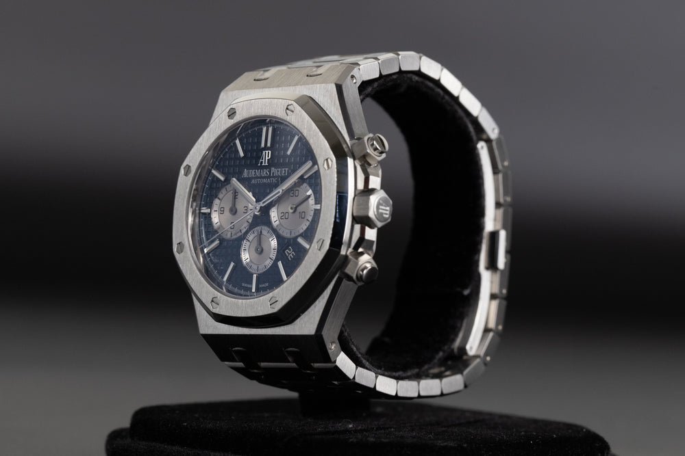 Audemars Piguet<br>26331ST Royal Oak Chronograph Blue Dial