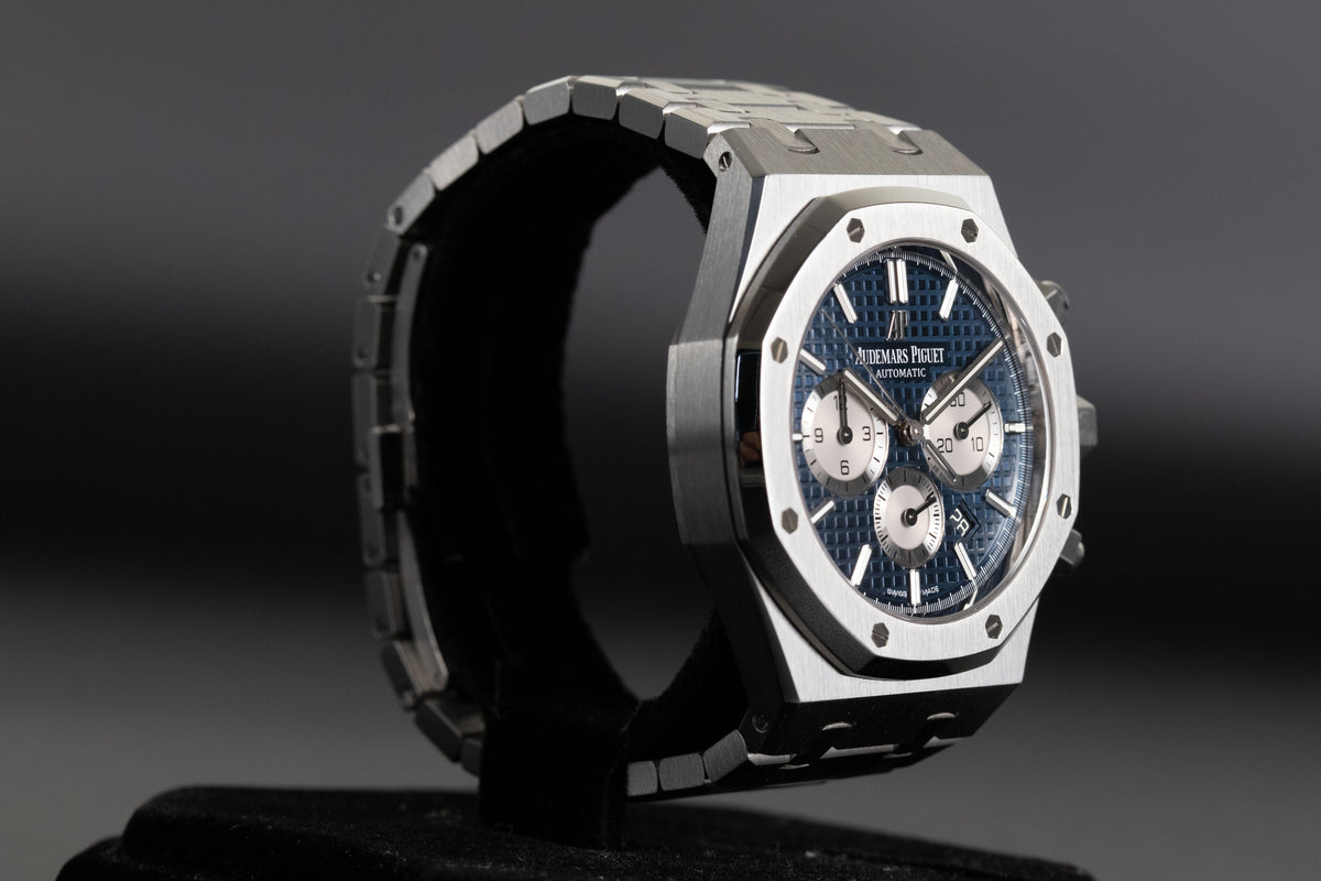 Audemars Piguet<br>26331ST Royal Oak Chronograph Blue Dial