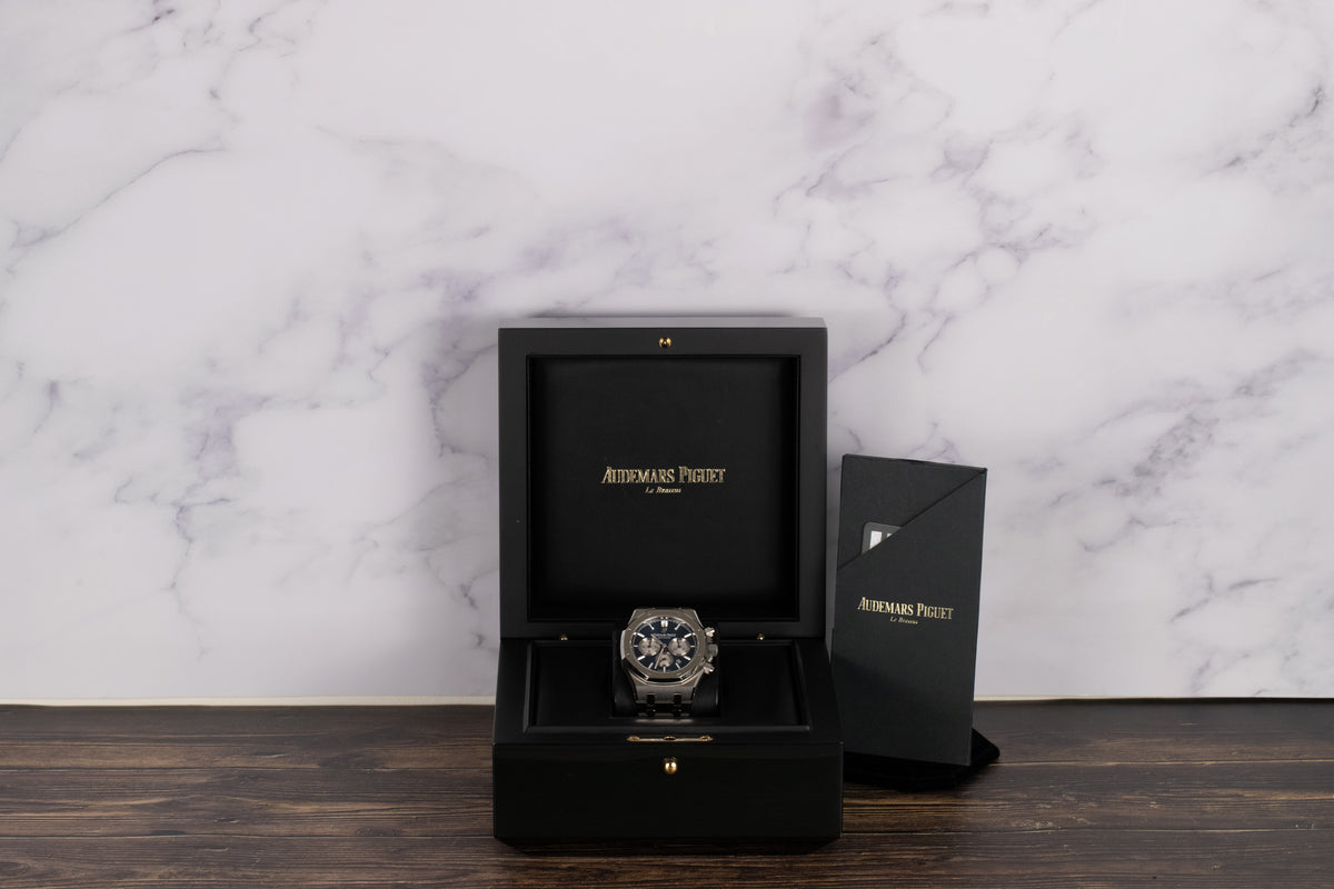 Audemars Piguet<br>26331ST Royal Oak Chronograph Blue Dial