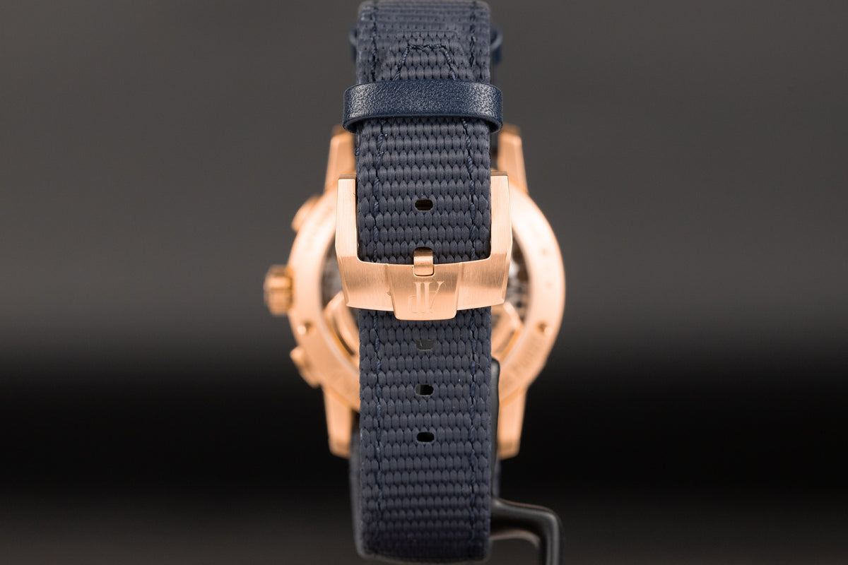 Audemars Piguet<br>26393OR Code 11.59 Chronograph Blue Dial