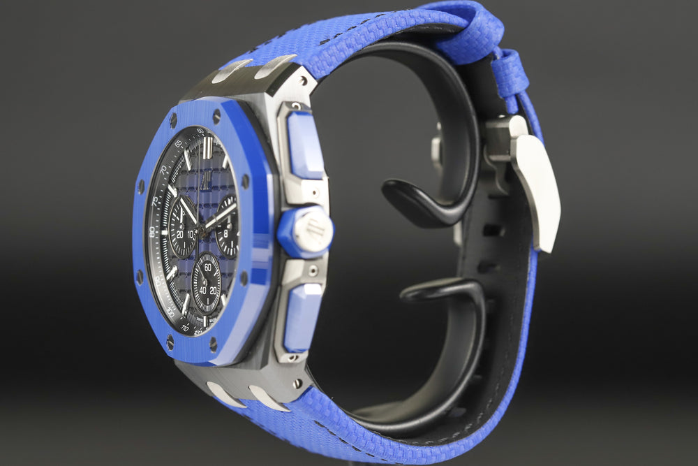 Audemars Piguet 26420CE Royal Oak Offshore Blue Ceramic Blue Dial