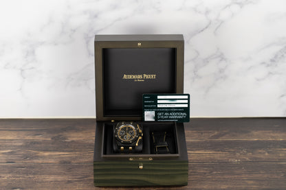 Audemars Piguet 26420CE Royal Oak Offshore Black Ceramic Black Dial