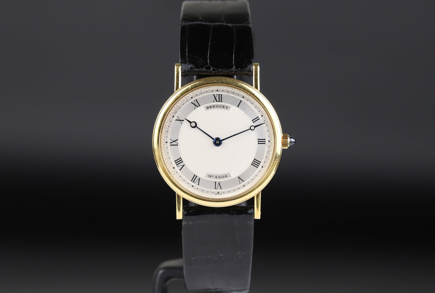 Breguet Classic Watch 32mm Yellow Gold Silver Dial