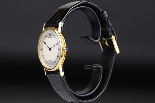 Breguet Classic Watch 32mm Yellow Gold Silver Dial