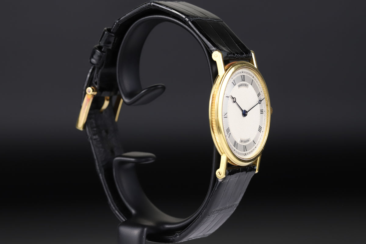 Breguet<br>Classic Watch 32mm Yellow Gold Silver Dial