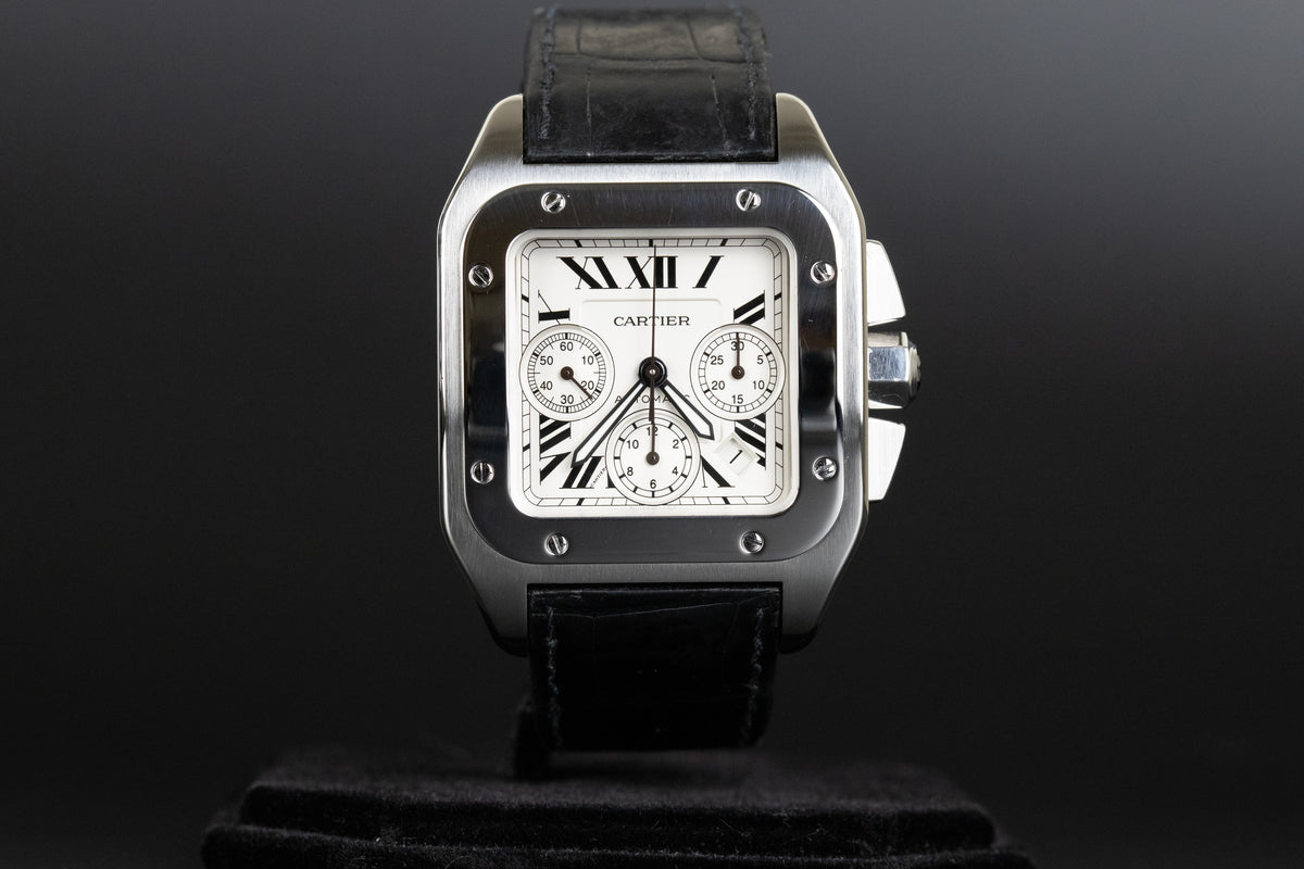 Cartier<br>W20090X8 Santos 100 Chronograph XL 42mm