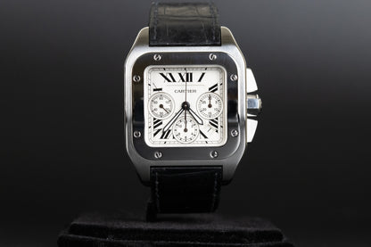 Cartier W20090X8 Santos 100 Chronograph XL 42mm