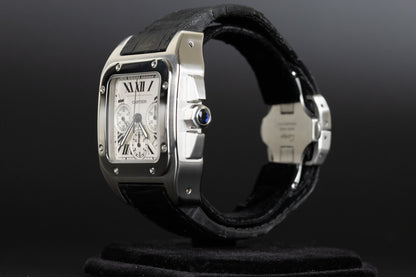 Cartier W20090X8 Santos 100 Chronograph XL 42mm