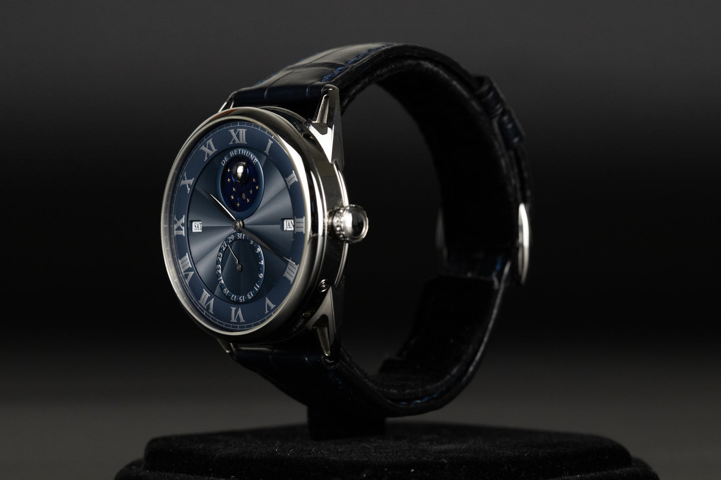 De Bethune DB25 Perpetual Moon Phase Blue Dial 1 of 3