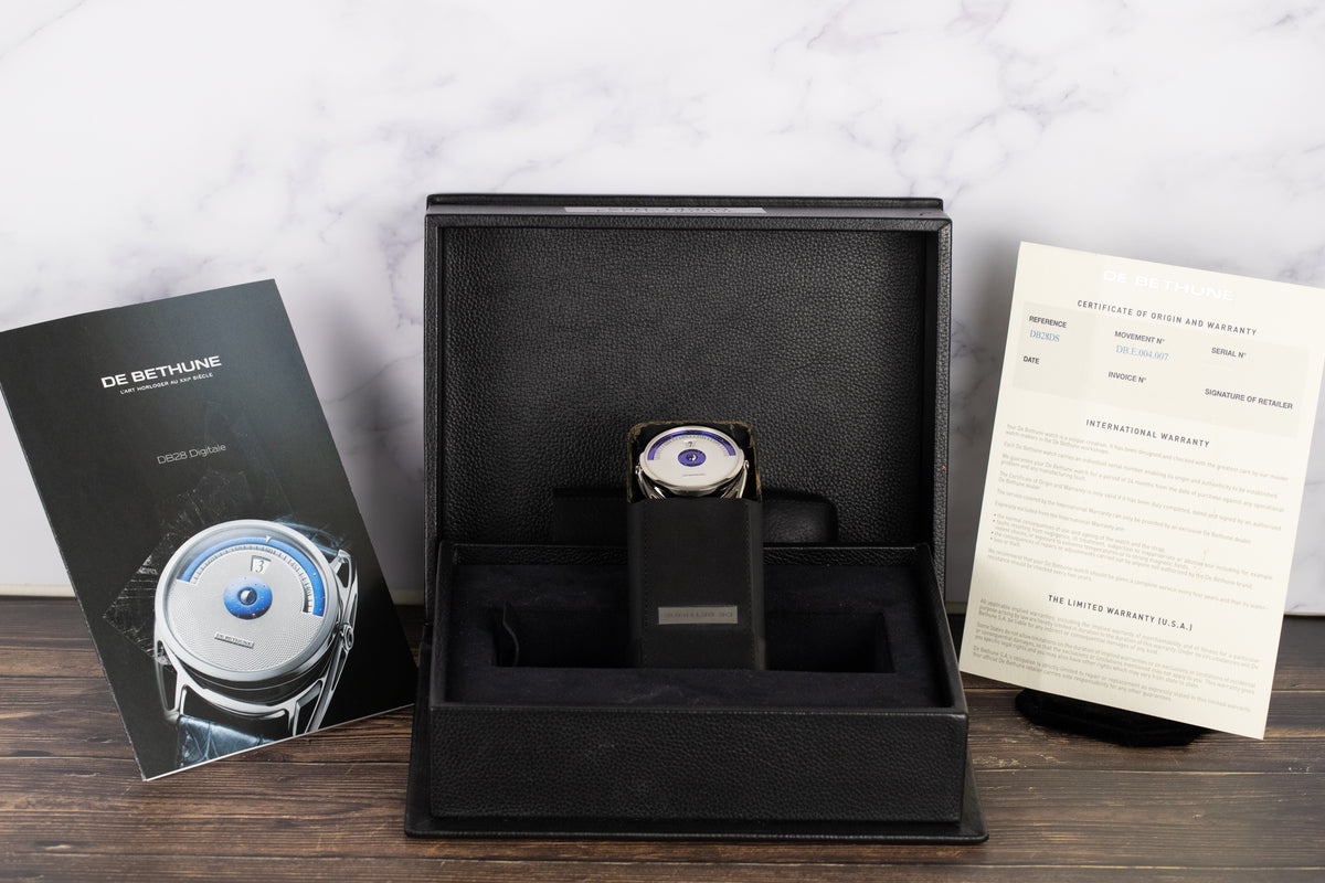 De Bethune<br> DB28DS Digitale White Dial