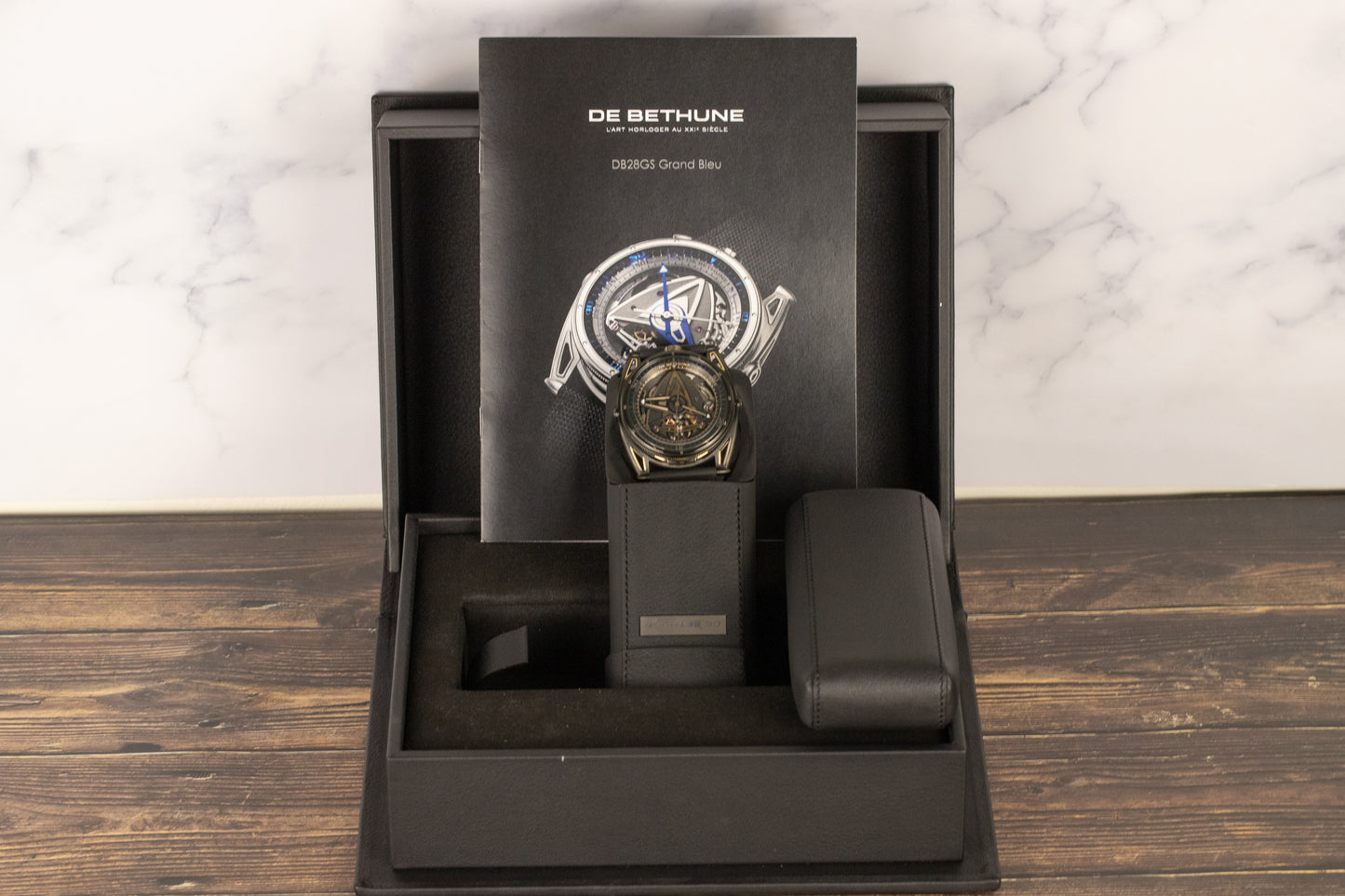 De Bethune DB28GS "JPS" Limited Edition Black Openworked Dial