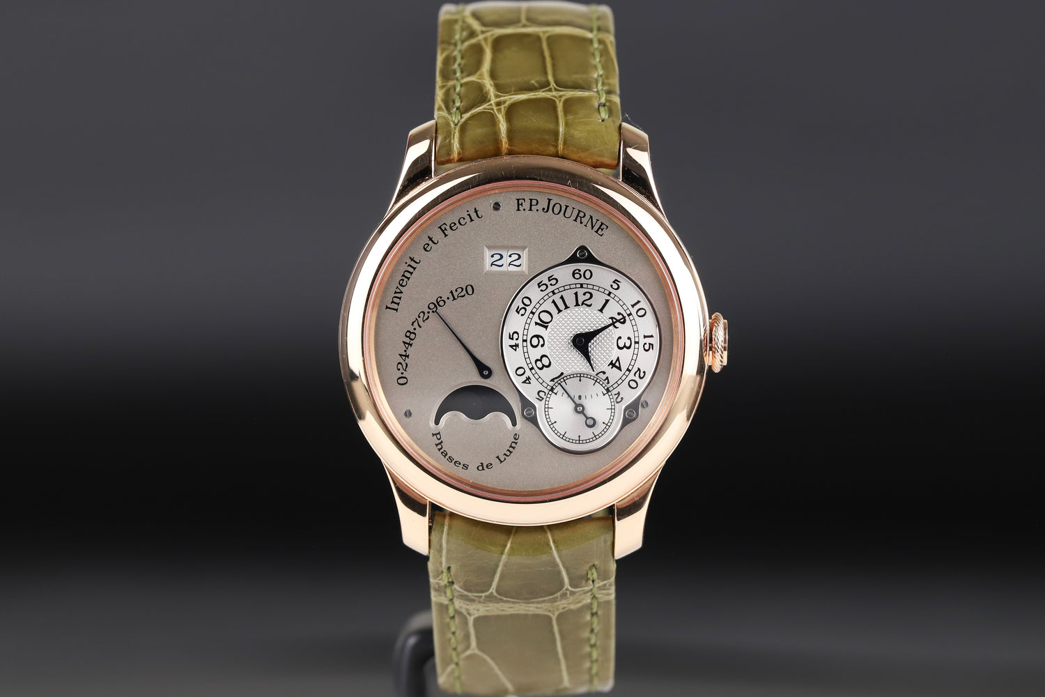 F.P. Journe Octa Lune L Silver Dial