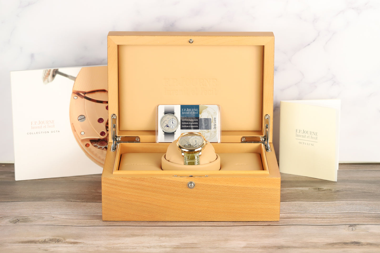 F.P. Journe Octa Lune L Silver Dial