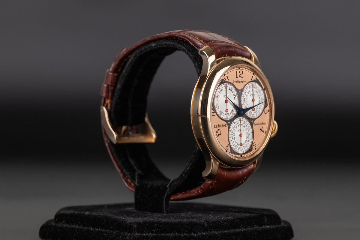 F.P. Journe<br>Centigraphe Souverain Salmon Dial