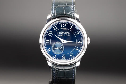 F.P. Journe Chronométre Bleu CB Tantalum Chrome Blue Dial