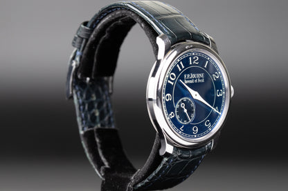 F.P. Journe Chronométre Bleu CB Tantalum Chrome Blue Dial
