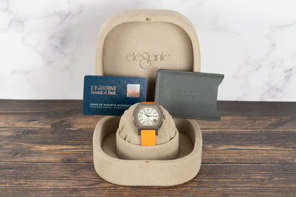 FP Journe Elegante 48mm x 40mm Titanium Tortue Orange Edition