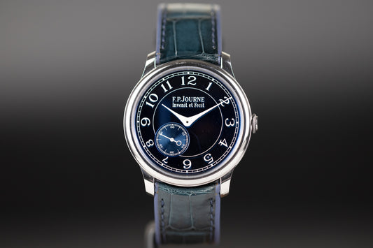 F.P. Journe Chronométre Bleu CB Tantalum Chrome Blue Dial
