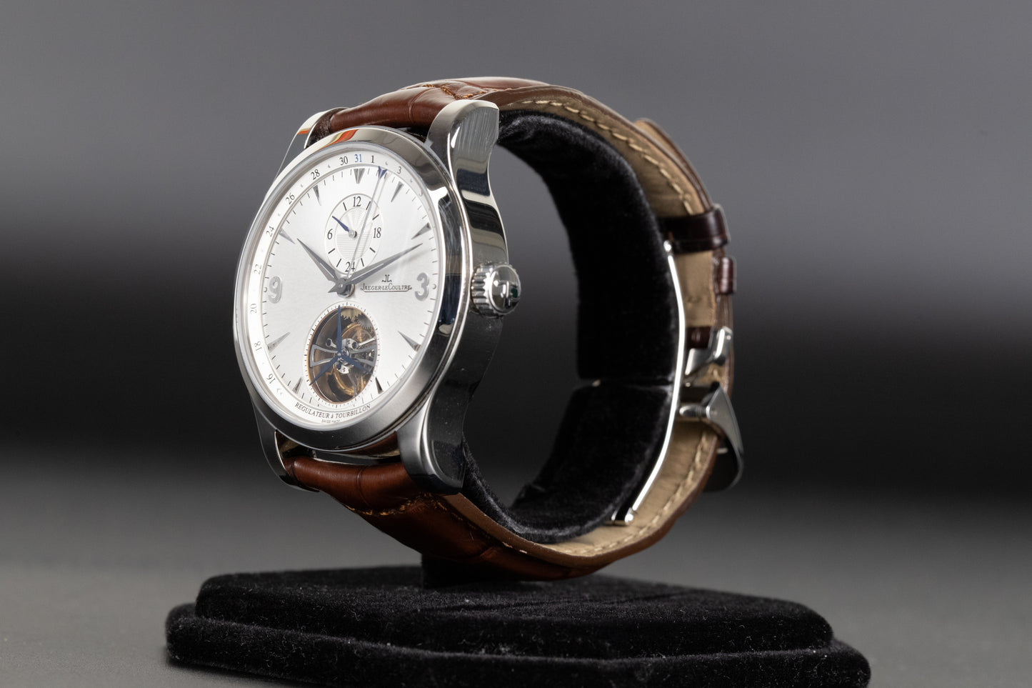 Jaeger LeCoultre 149.8.34.S  Master Grand Tourbillon White Dial