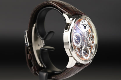 MB&F 03.SL.S Legacy Machine Perpetual Salmon Dial