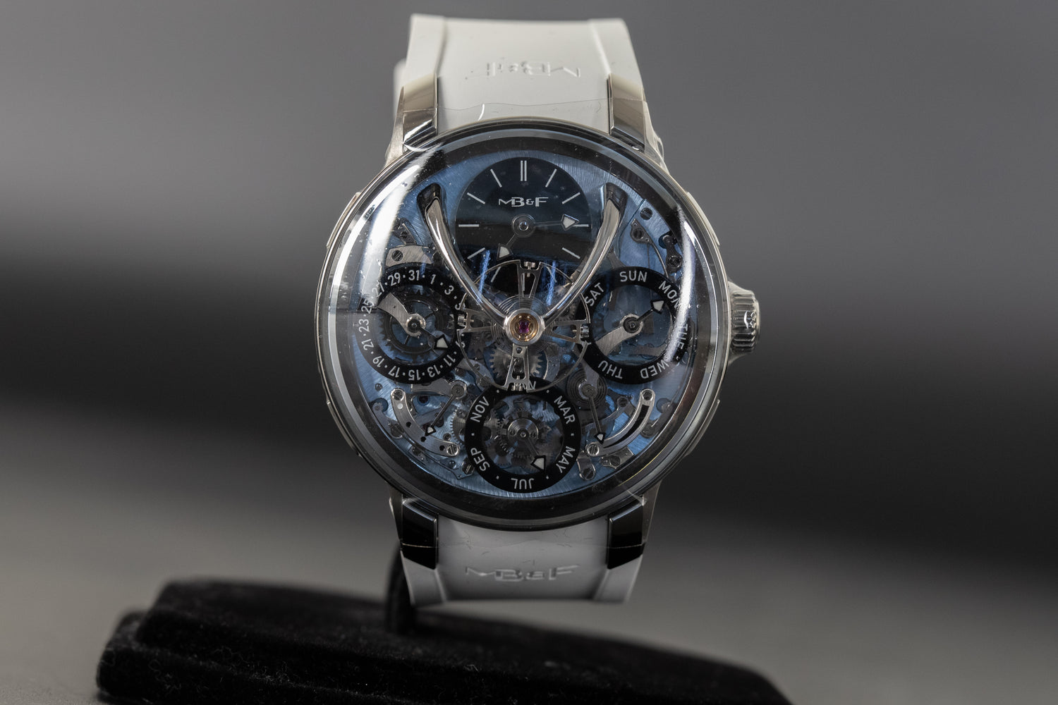 MB&F 07.TR.BU LM Perpetual EVO Blue Dial