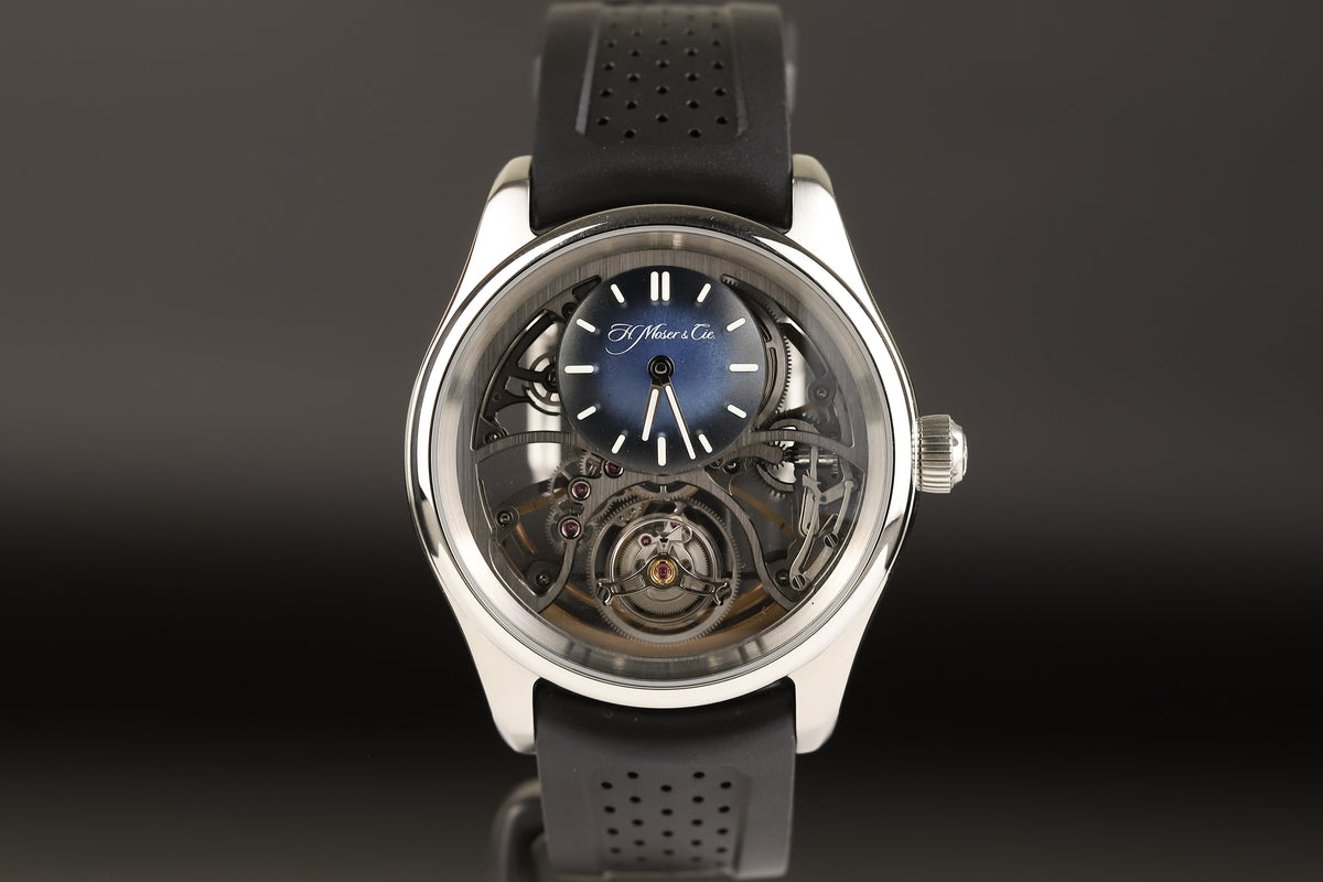 Moser<br>3811-1200 Pioneer Cylindrical Tourbillon Skeleton