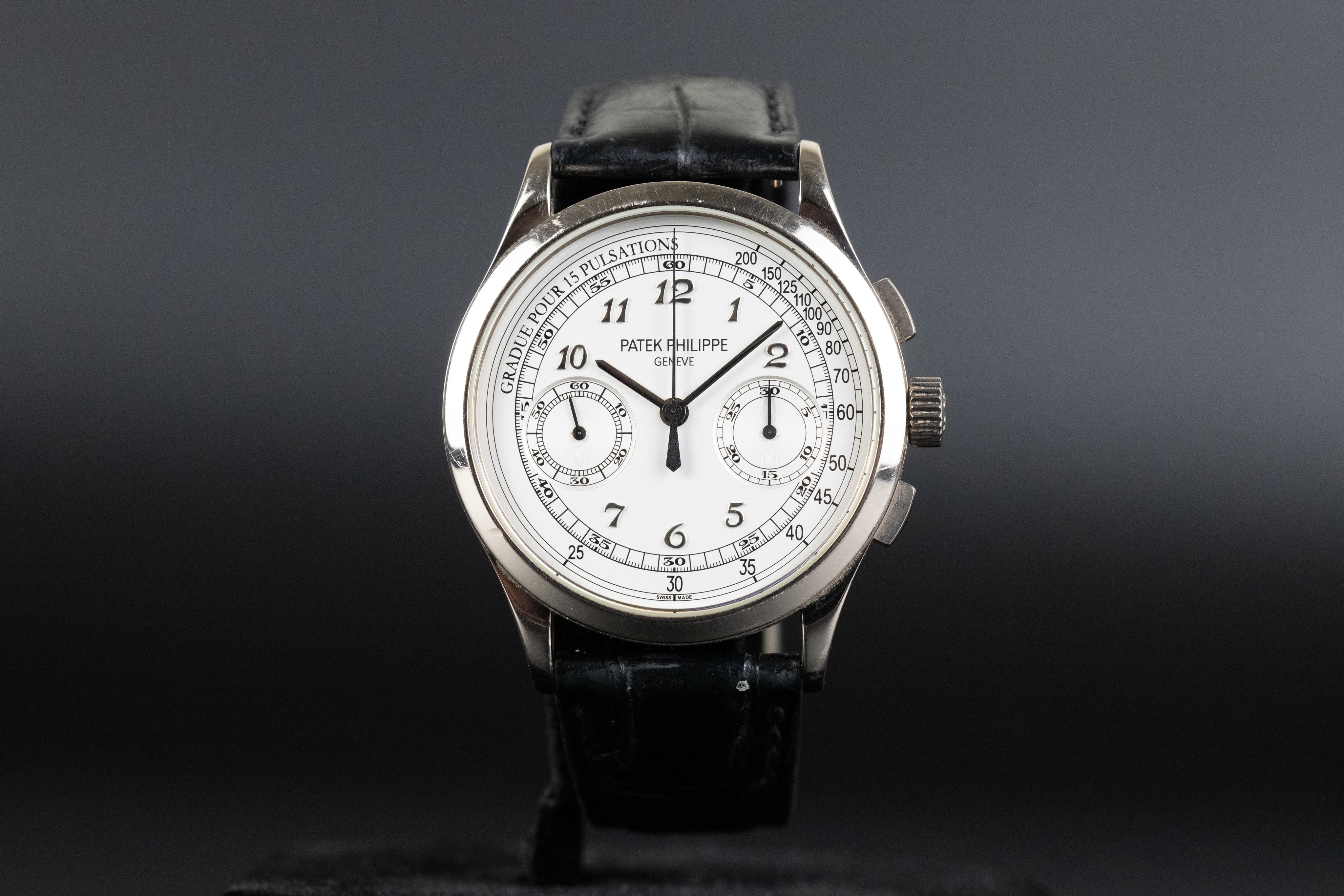 Patek Philippe 5170G Complications Chronograph White Gold – Newport ...