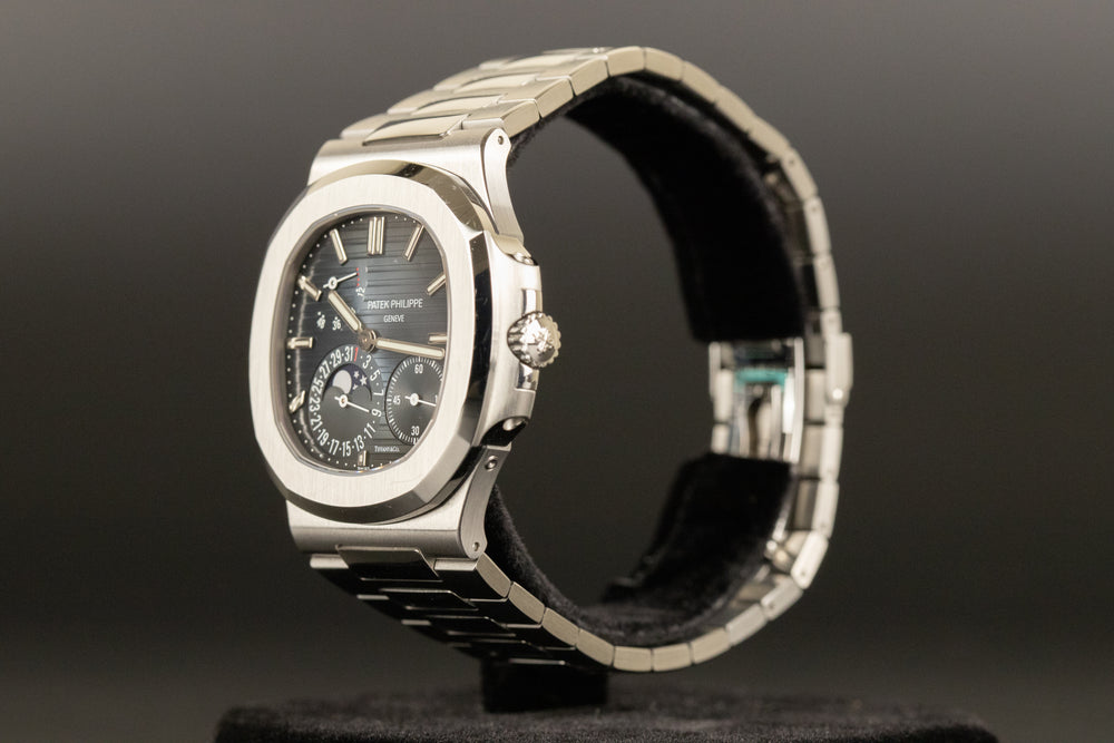 Patek Philippe<br>5712/1A Nautilus Date Moon Phases Tiffany and Co.