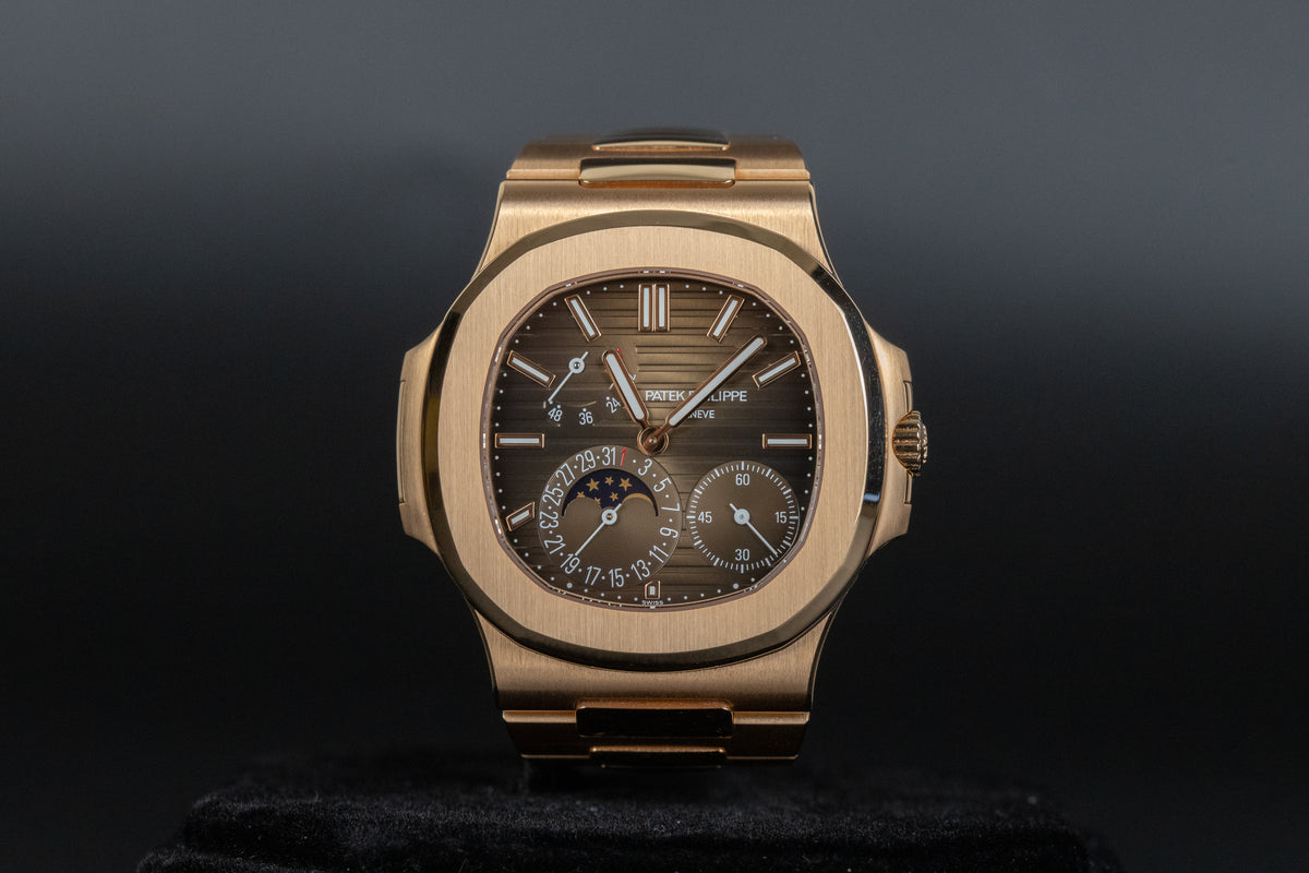 Patek Philippe<br>5712/1R Nautilus Date Moon Phases