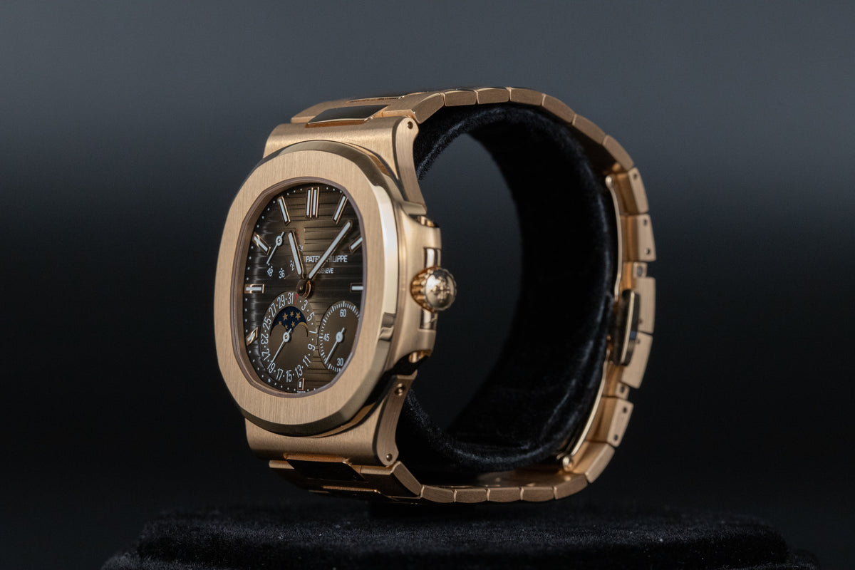 Patek Philippe<br>5712/1R Nautilus Date Moon Phases