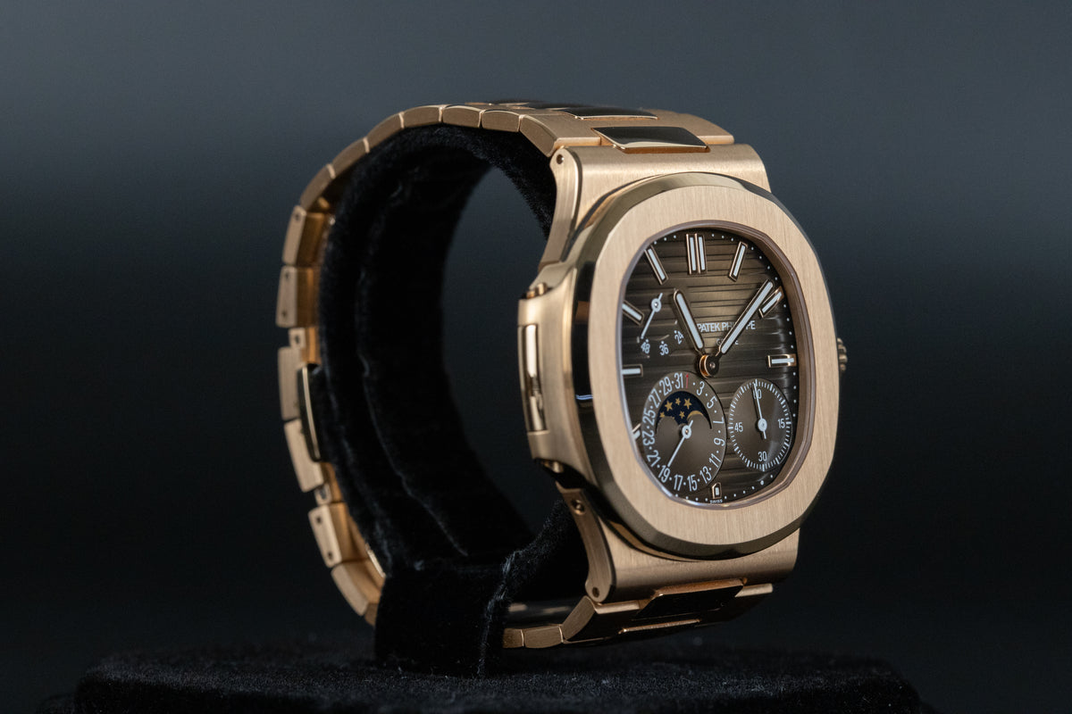 Patek Philippe<br>5712/1R Nautilus Date Moon Phases