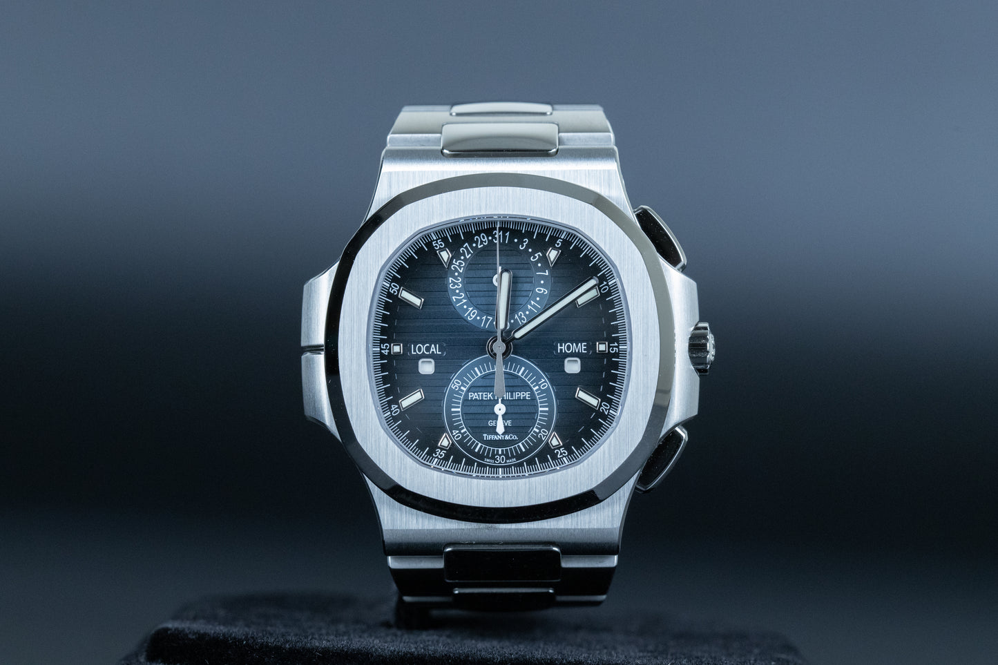 Patek Philippe 5990/1A Nautilus Travel Time Chronograph Tiffany & Co.