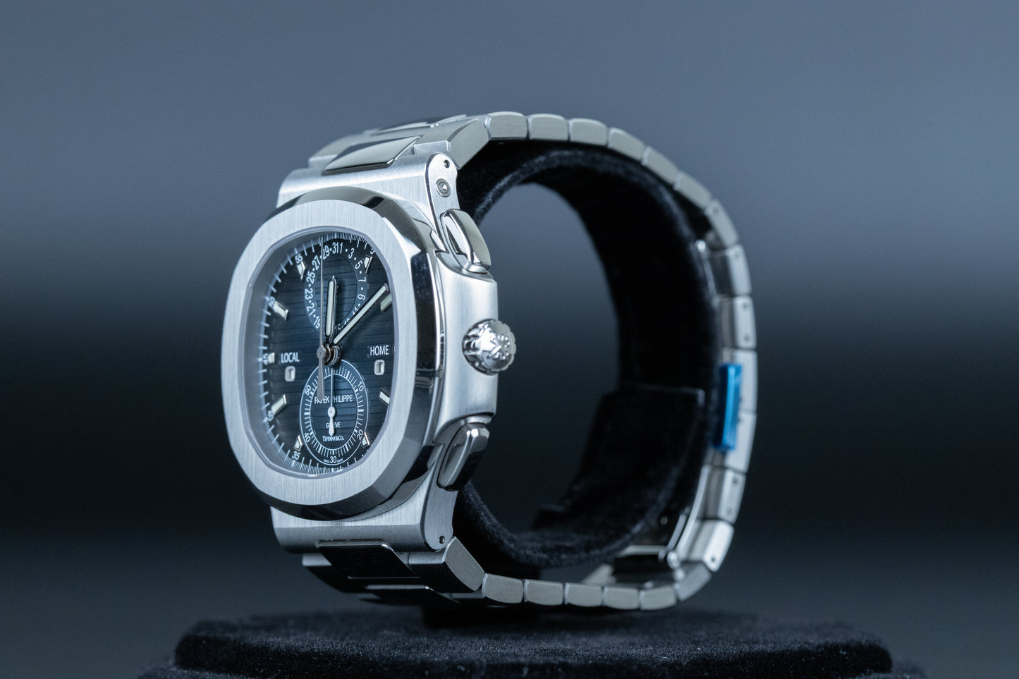 Patek Philippe 5990/1A Nautilus Travel Time Chronograph Tiffany & Co.
