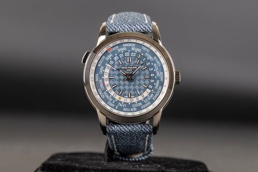 Patek Philippe 5330G World Time With Date Blue Dial