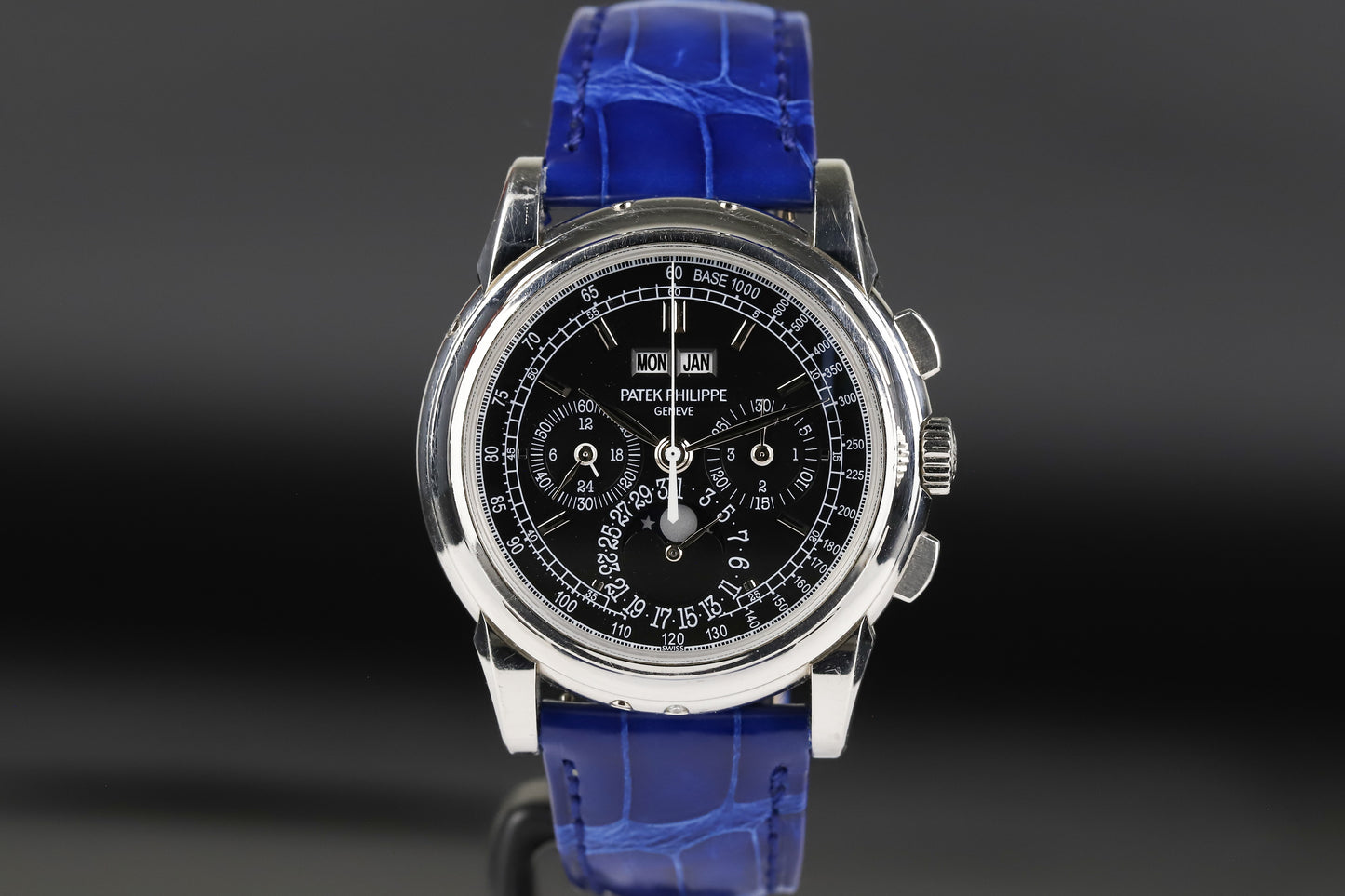 Patek Philippe 5970P Perpetual Calendar Chronograph Black Dial